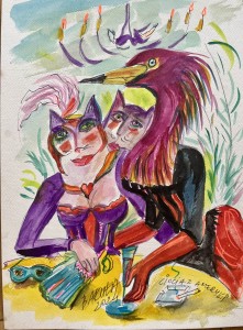Ciocia z Ameryki  / Inkografia A4 