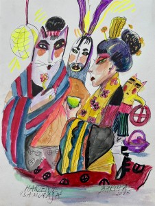 Marzenie Samuraja / Inkografia A4