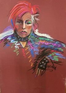 Skromny portret Krystyny Mazurówny / Oryginał 