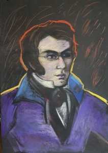 Portret Franciszka Schuberta / Oryginał 