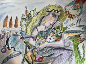 Roszczeniowa Diva / Inkografia 