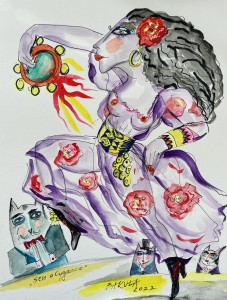 Sen o cygance / Inkografia A4