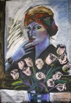 Autoportret urodzinowy - Hanna Bakuła / Oryginał 