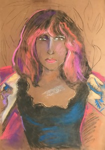 Tatuaże (portret Sylwii Ch.) / Oryginał 