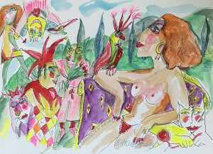 Urodziny Wenus / Inkografia A3 